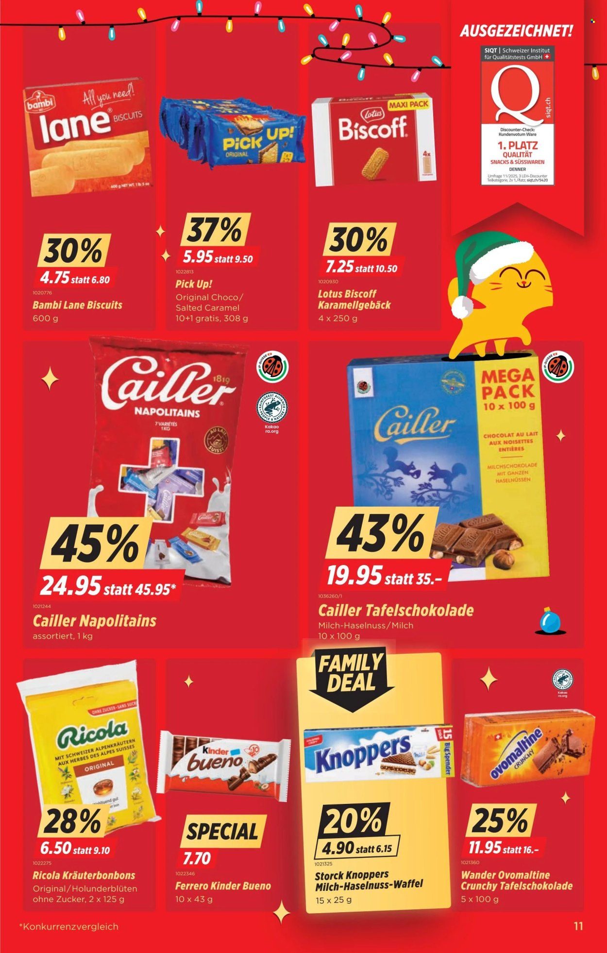 Volantino Denner - 2.12.2025 - 8.12.2025. Pagina 11. Pagina 11