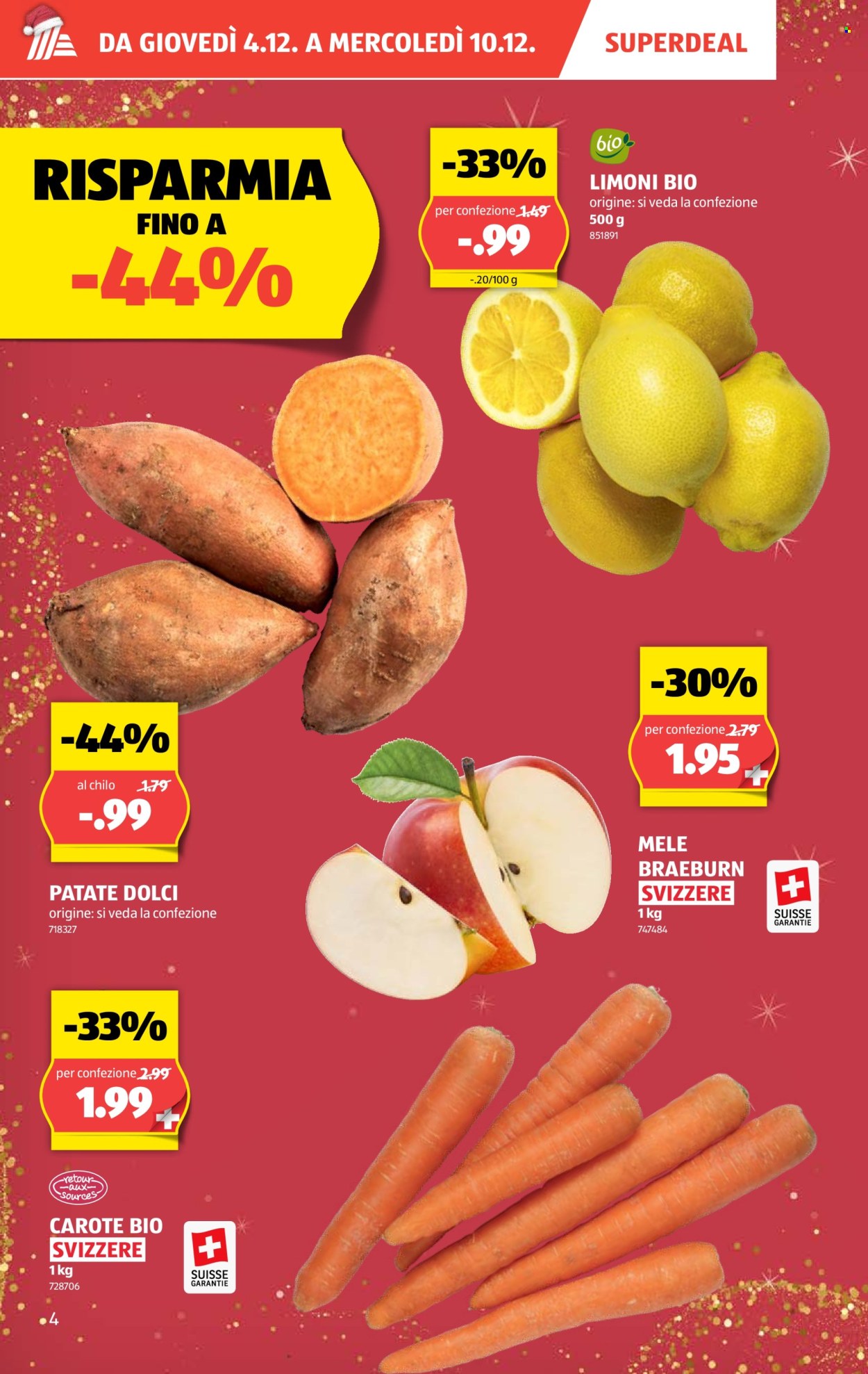 Volantino Aldi - 4.12.2025 - 10.12.2025. Pagina 4. Pagina 4