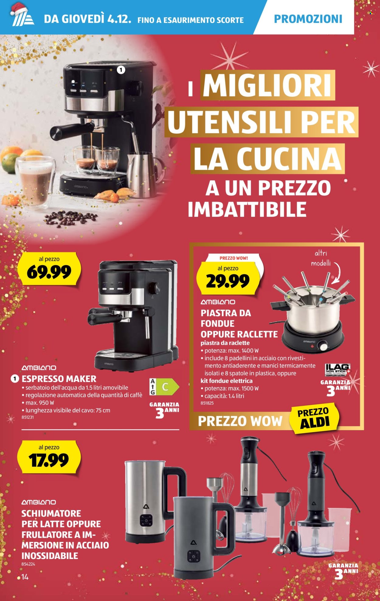 Volantino Aldi - 4.12.2025 - 10.12.2025. Pagina 14. Pagina 14