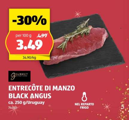 ENTRECÔTE DI MANZO BLACK ANGUS