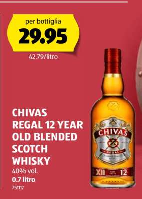 CHIVAS REGAL 12 YEAR OLD BLENDED SCOTCH WHISKY