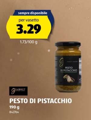 PESTO DI PISTACCHIO