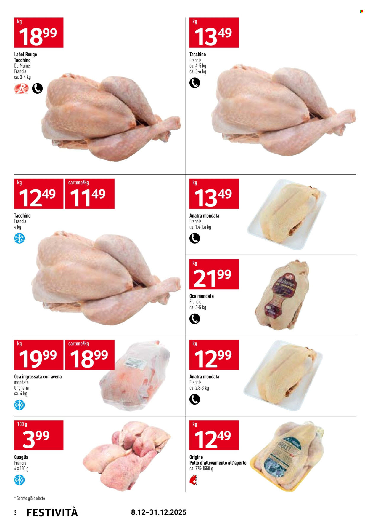 Volantino Prodega - 8.12.2025 - 31.12.2025. Pagina 2. Pagina 2