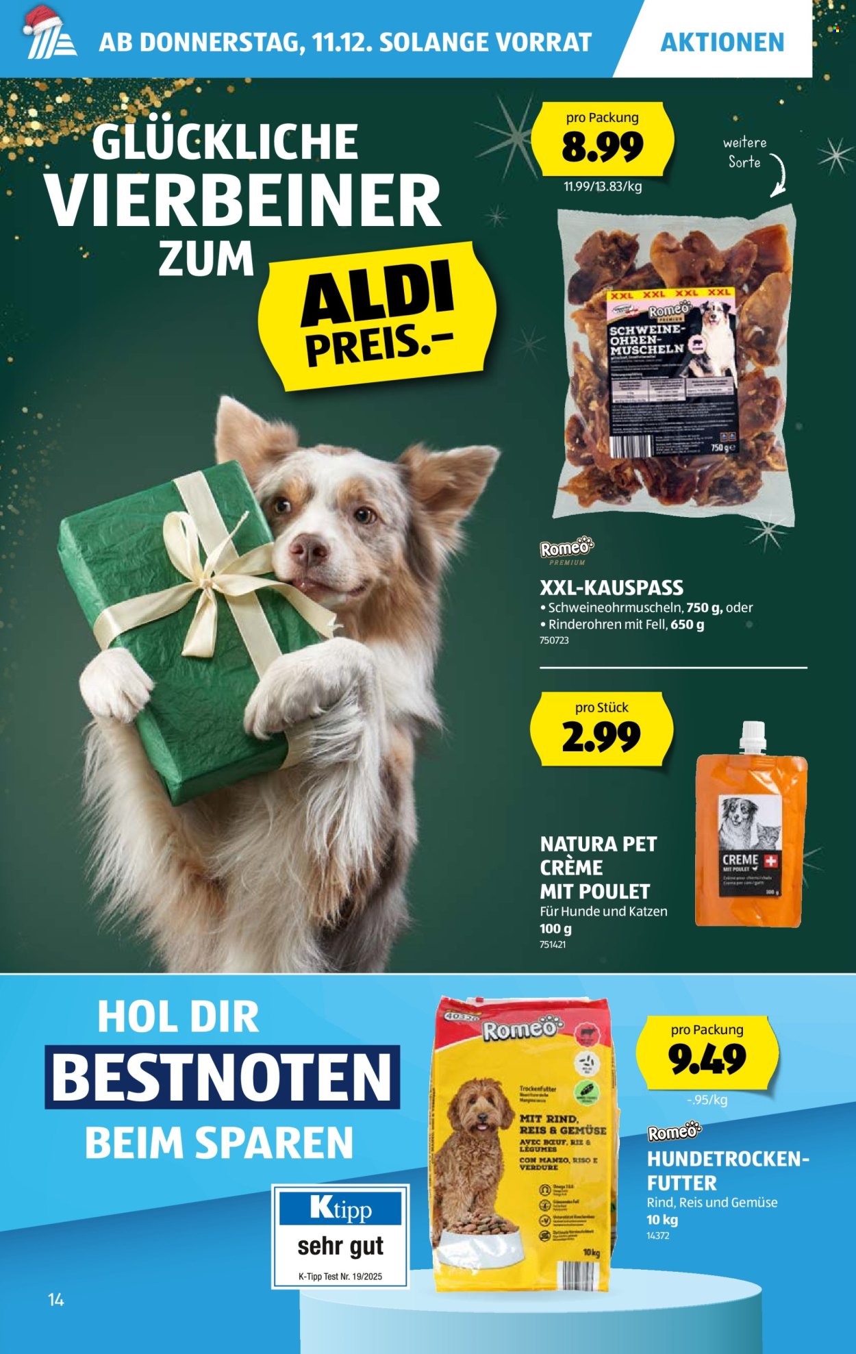 Volantino Aldi - 11.12.2025 - 17.12.2025. Pagina 14. Pagina 14