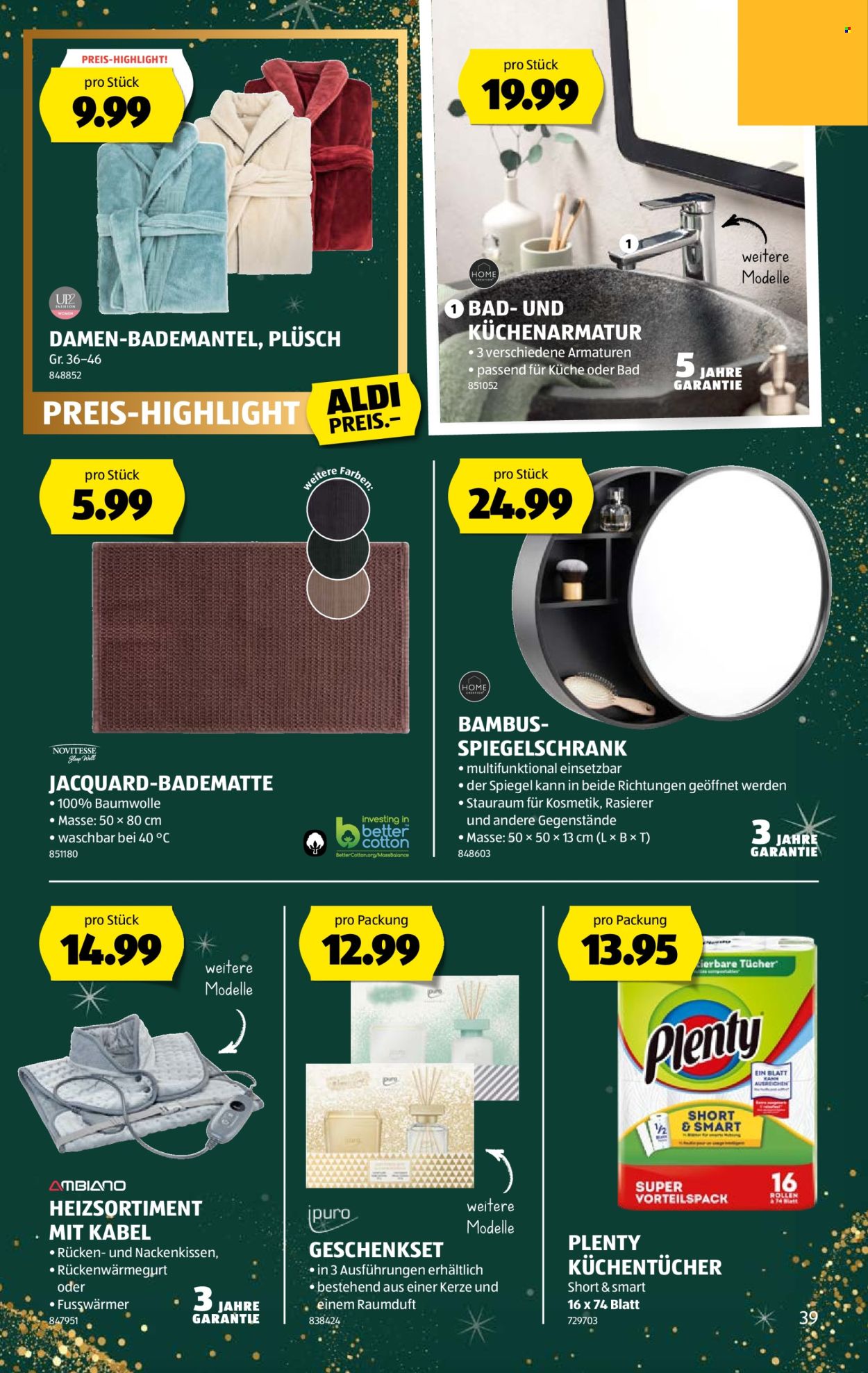 Volantino Aldi - 11.12.2025 - 17.12.2025. Pagina 39. Pagina 39