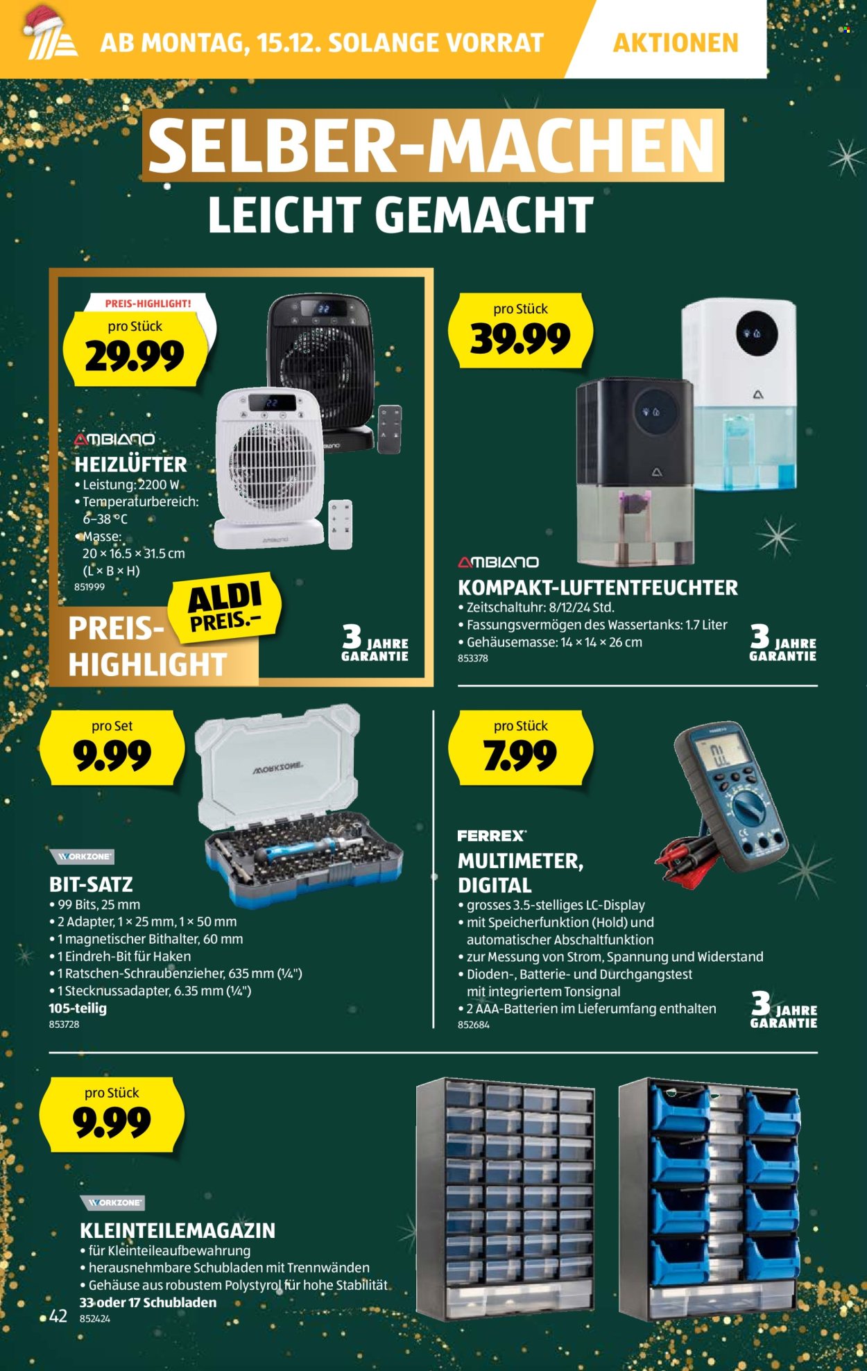 Volantino Aldi - 11.12.2025 - 17.12.2025. Pagina 42. Pagina 42