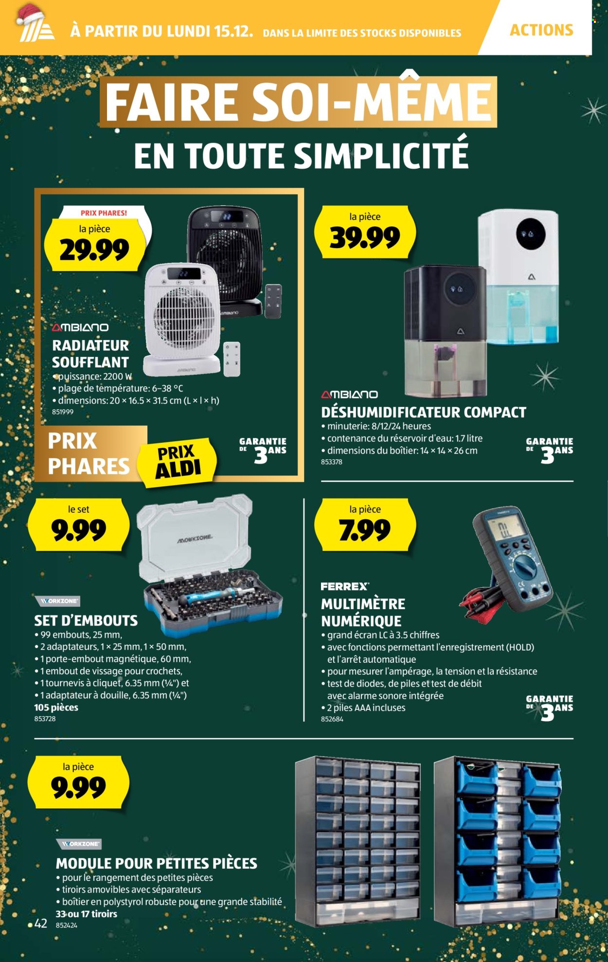 Volantino Aldi - 11.12.2025 - 17.12.2025. Pagina 42. Pagina 42