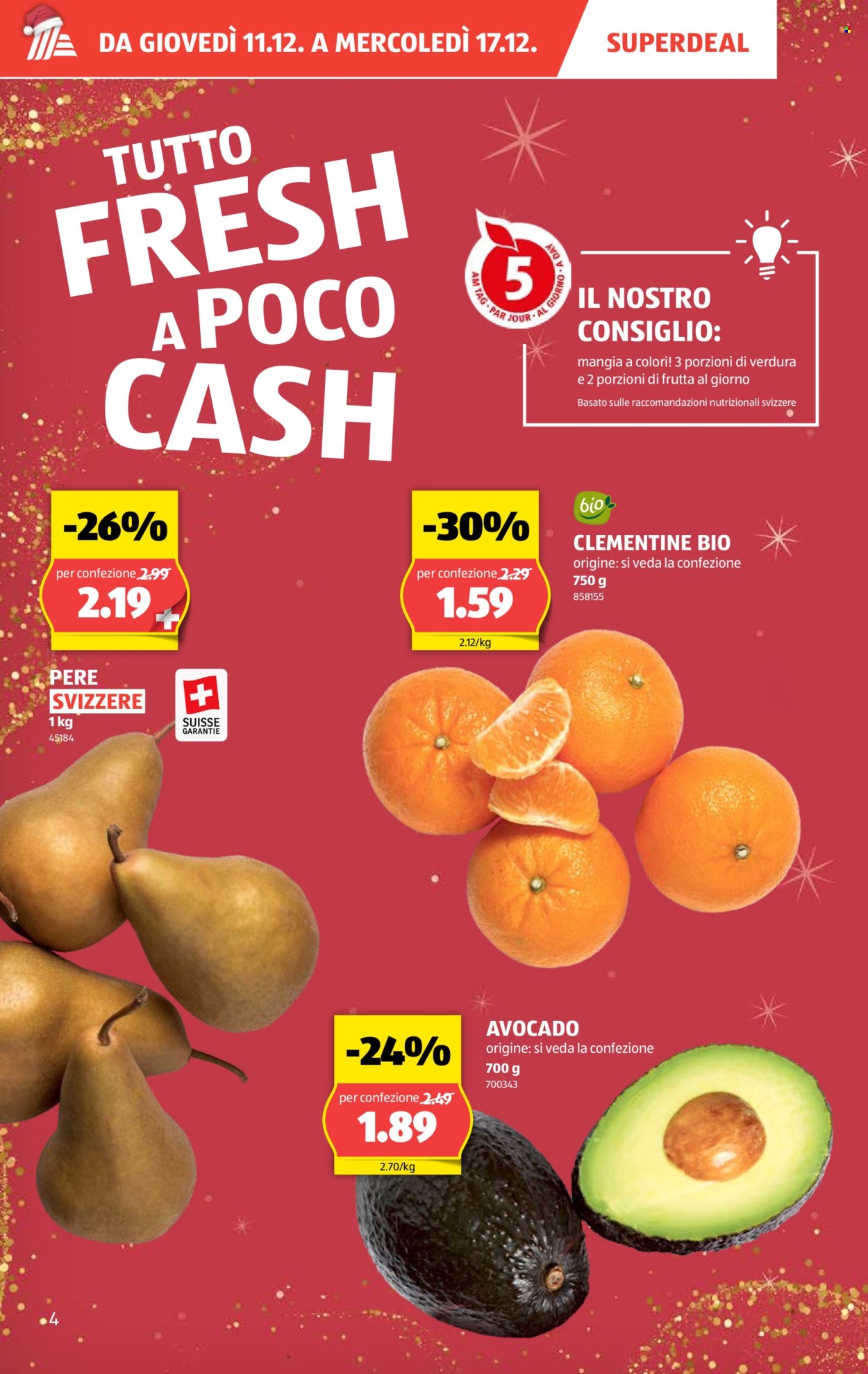 Volantino Aldi - 11.12.2025 - 17.12.2025. Pagina 4. Pagina 4