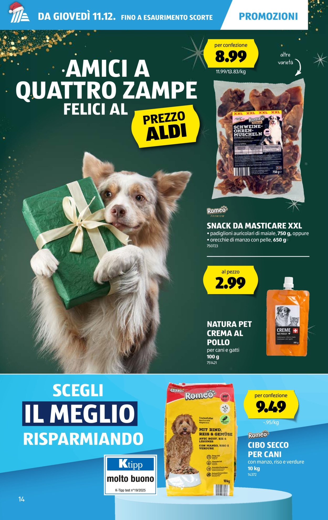 Volantino Aldi - 11.12.2025 - 17.12.2025. Pagina 14. Pagina 14