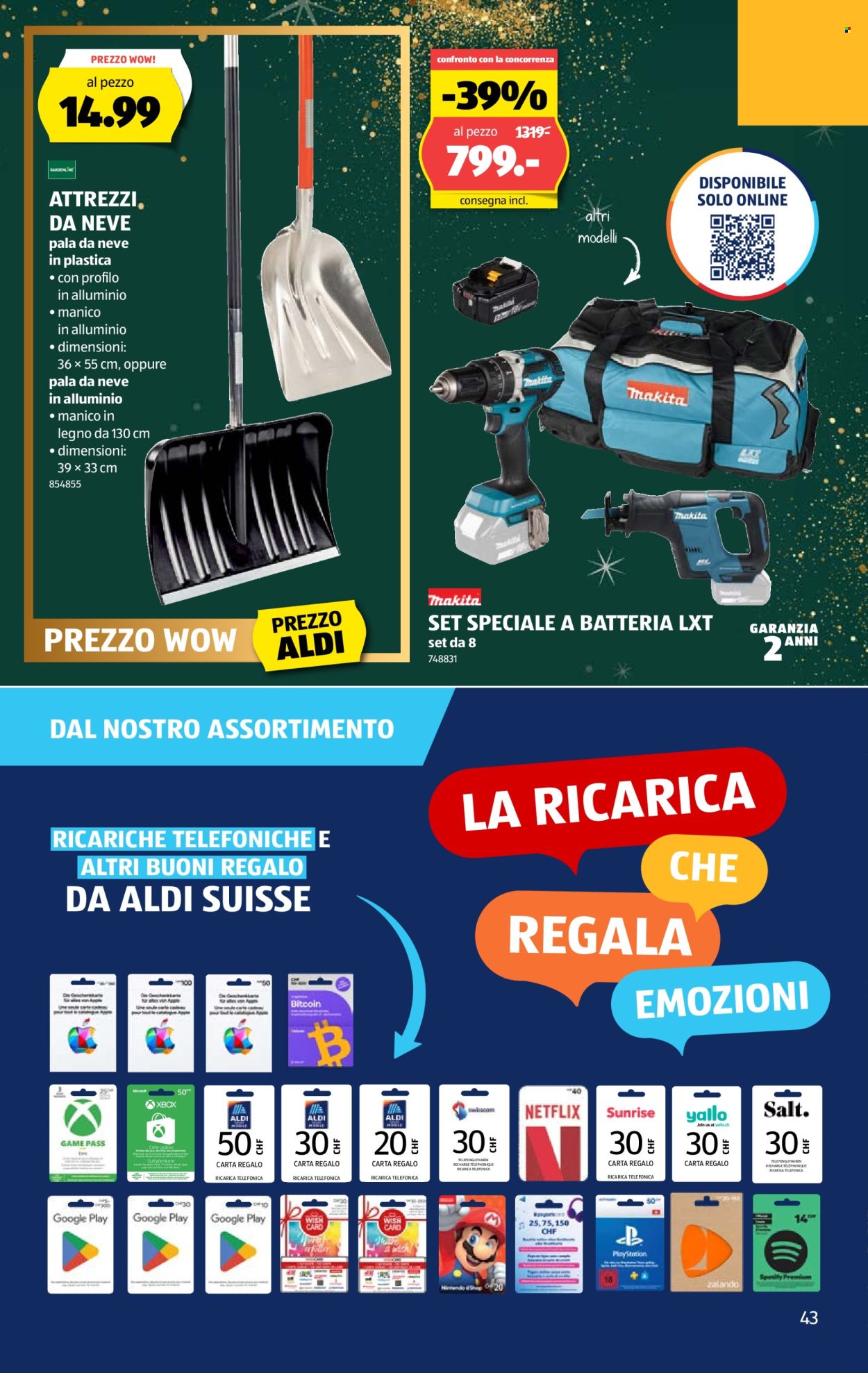 Volantino Aldi - 11.12.2025 - 17.12.2025. Pagina 43. Pagina 43