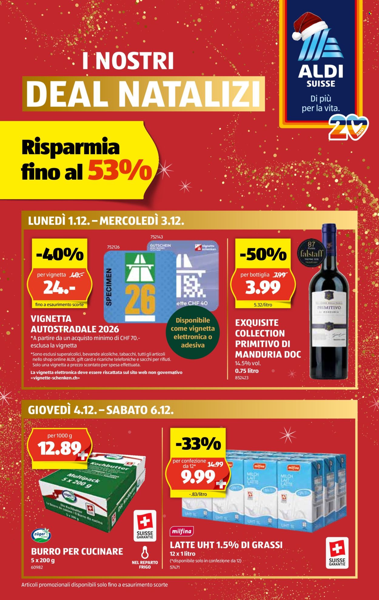 Volantino Aldi. Pagina 1. Pagina 1
