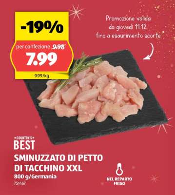 SMINUZZATO DI PETTO DI TACCHINO XXL