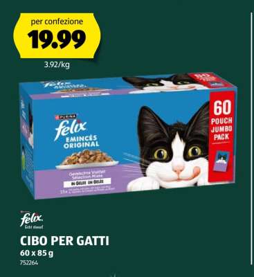 CIBO PER GATTI