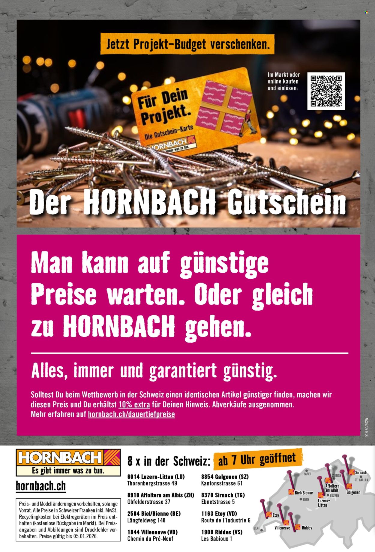 Volantino Hornbach - 6.12.2025 - 5.1.2026. Pagina 16. Pagina 16