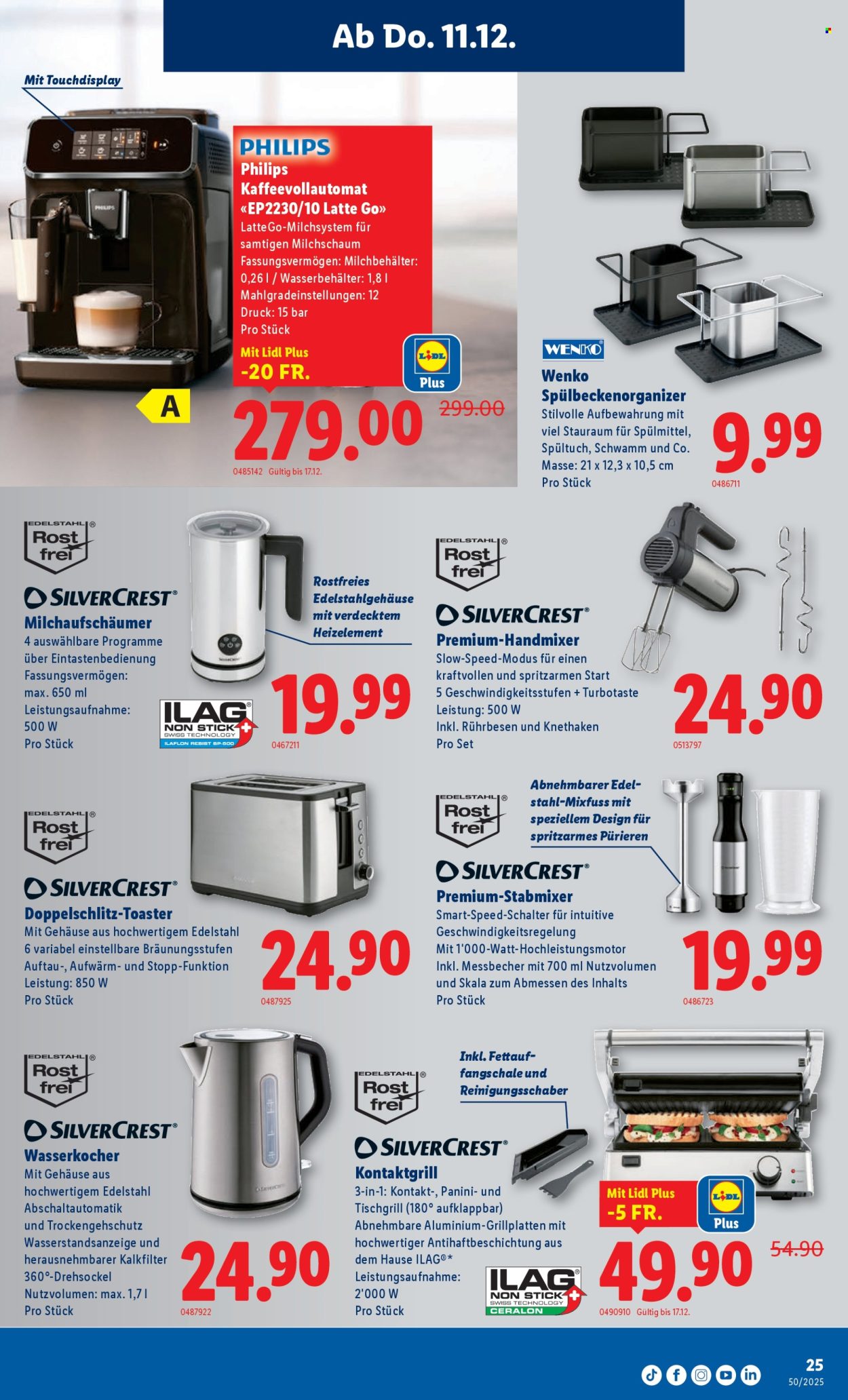 Volantino Lidl - 11.12.2025 - 17.12.2025. Pagina 25. Pagina 25