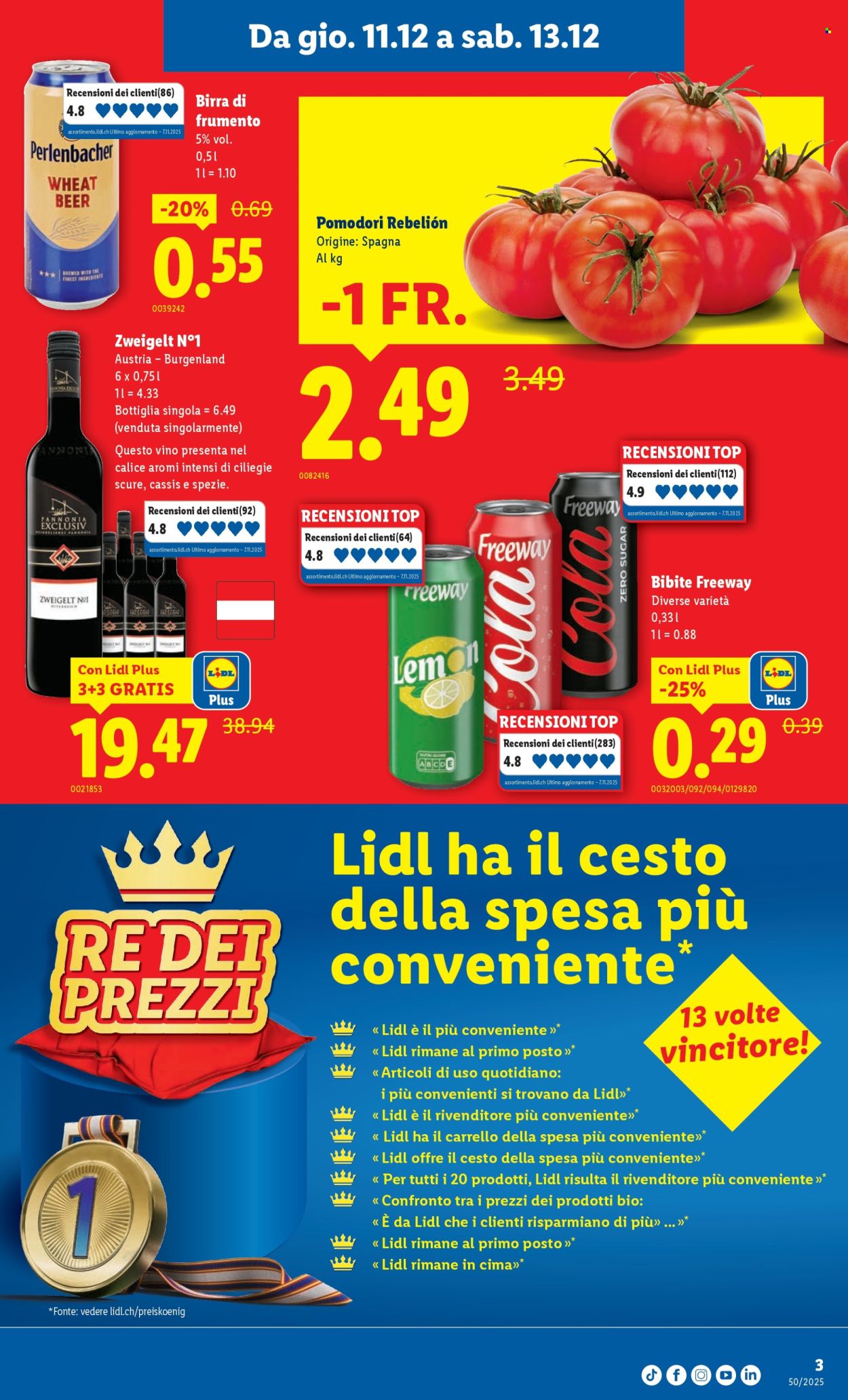 Volantino Lidl - 11.12.2025 - 17.12.2025. Pagina 3. Pagina 3