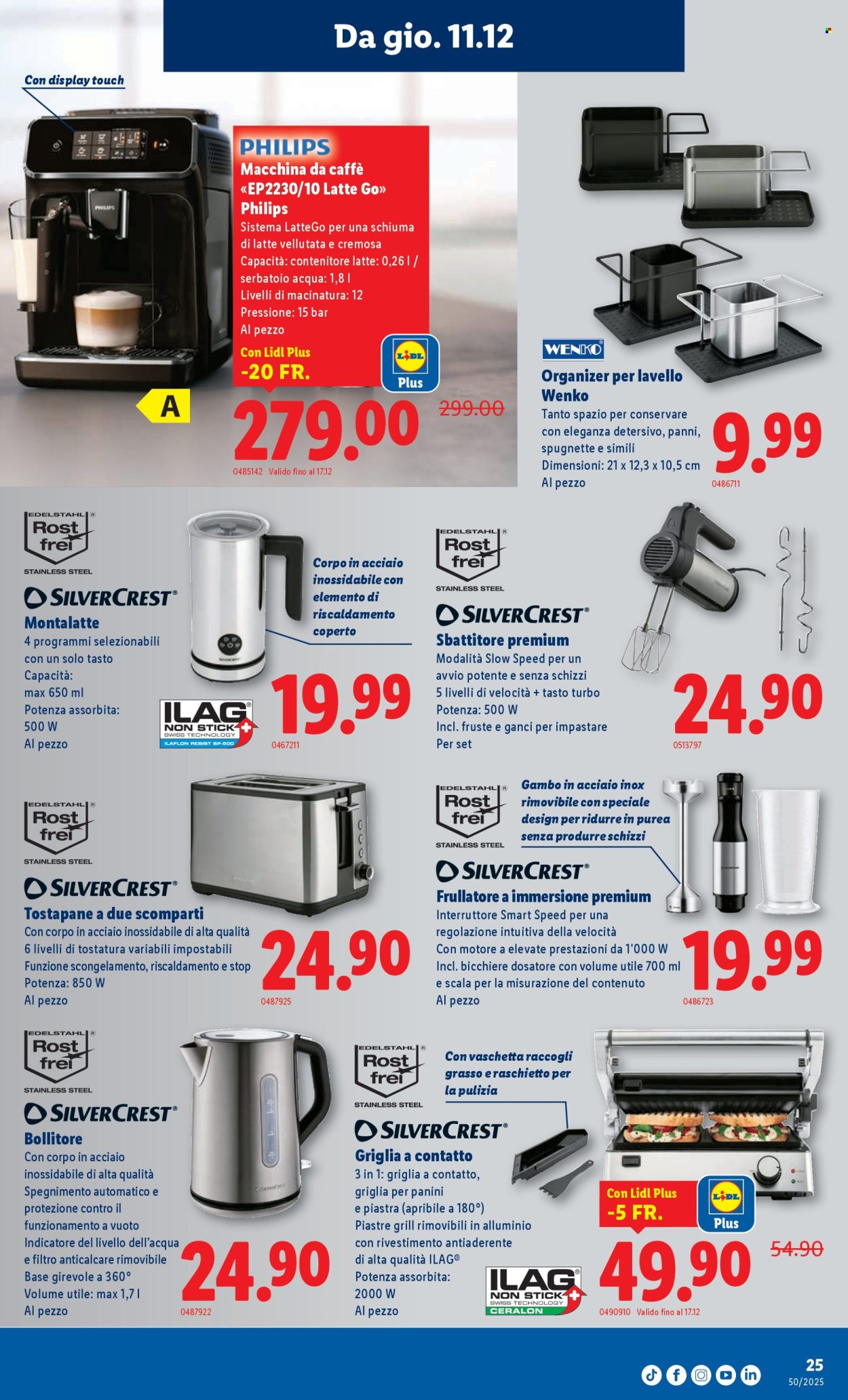 Volantino Lidl - 11.12.2025 - 17.12.2025. Pagina 25. Pagina 25