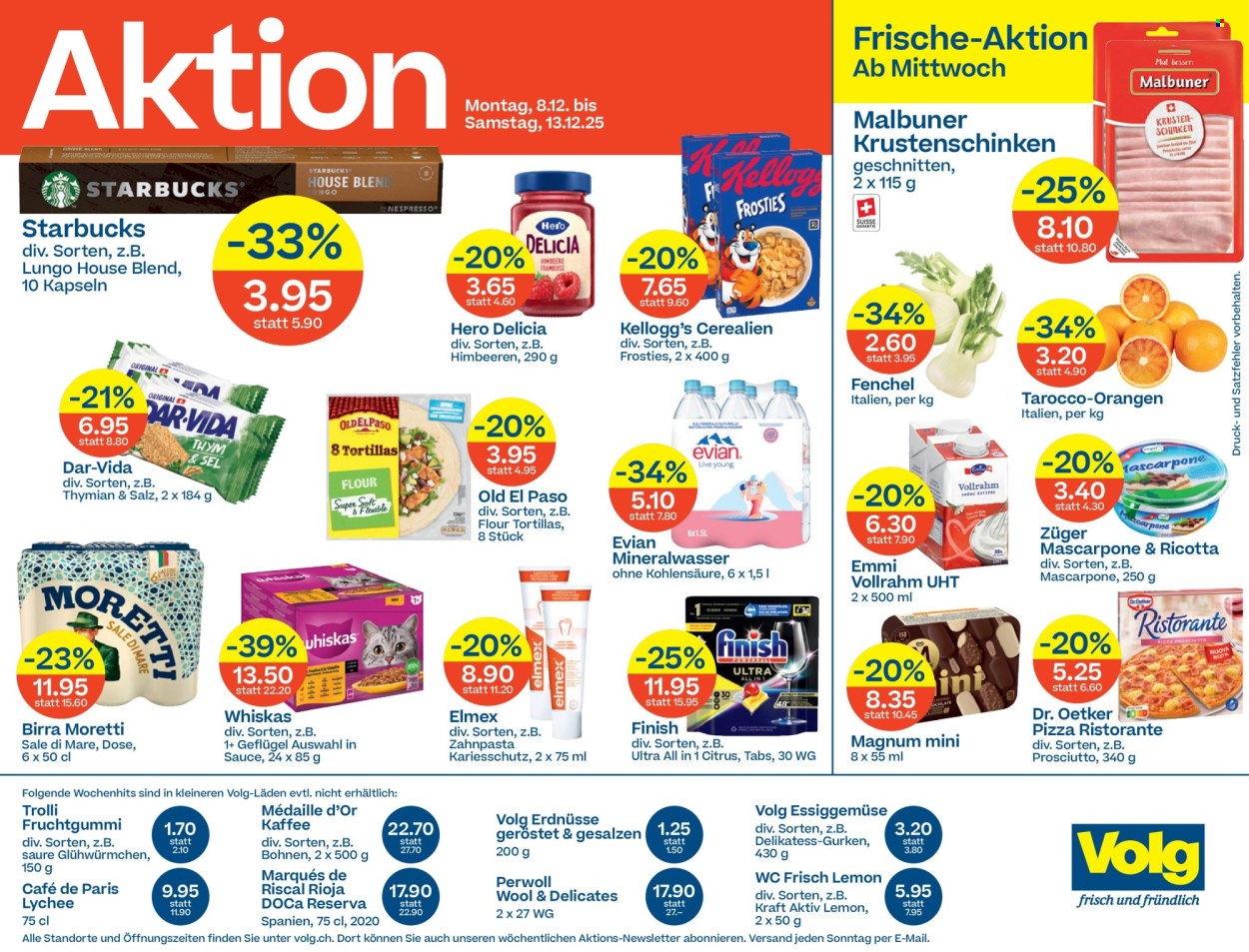 Volantino Volg - 8.12.2025 - 13.12.2025. Pagina 1. Pagina 1