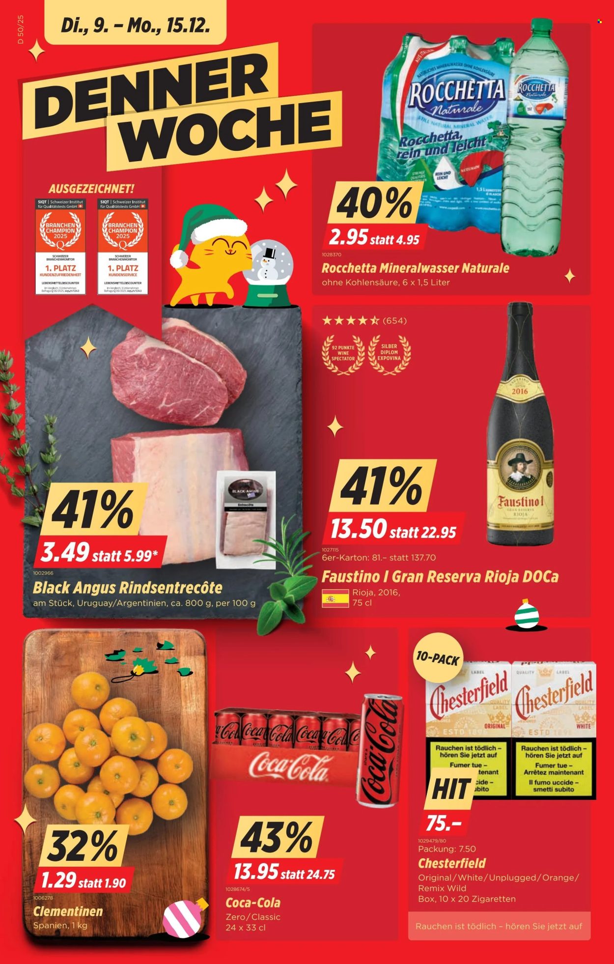 Volantino Denner - 9.12.2025 - 15.12.2025. Pagina 1. Pagina 1