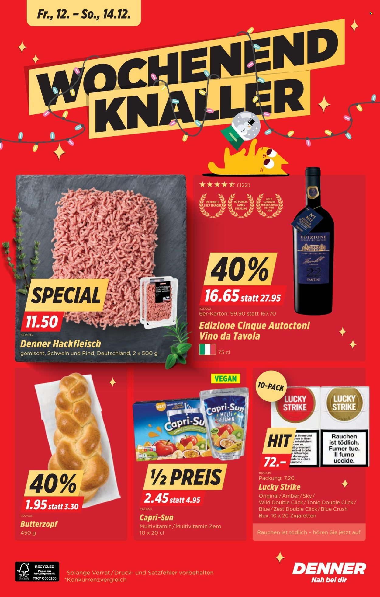 Volantino Denner - 9.12.2025 - 15.12.2025. Pagina 24. Pagina 24