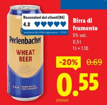 Perlenbacher Wheat Beer