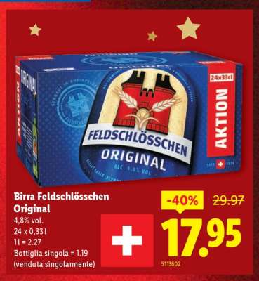 Birra Feldschlösschen Original