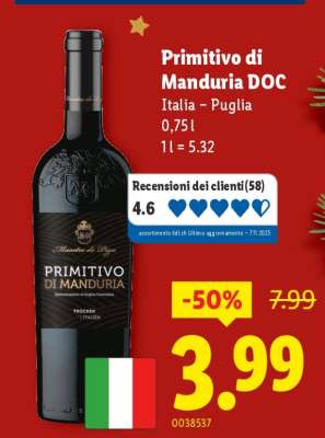 Primitivo di Manduria DOC