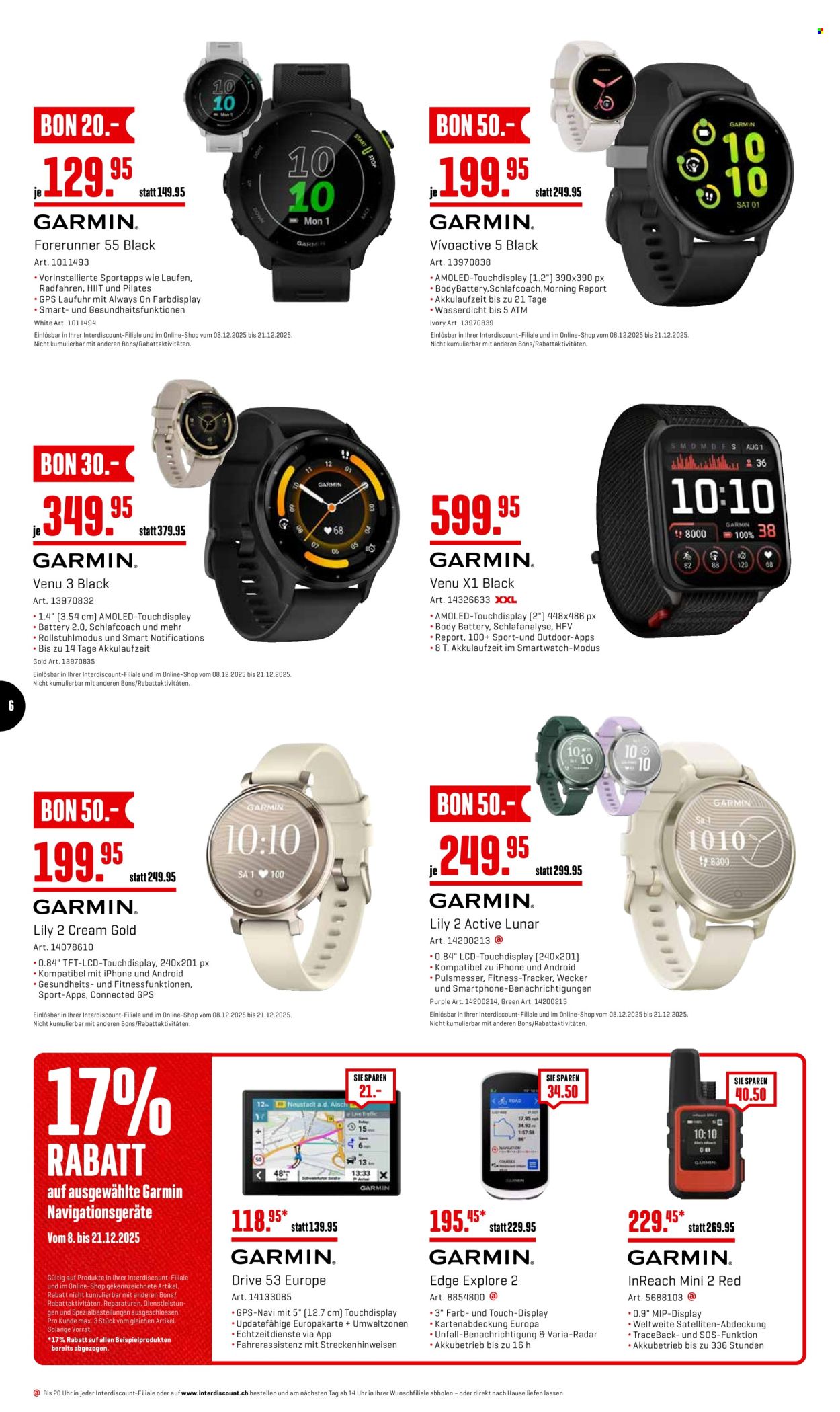 Volantino Interdiscount - 8.12.2025 - 21.12.2025. Pagina 6. Pagina 6