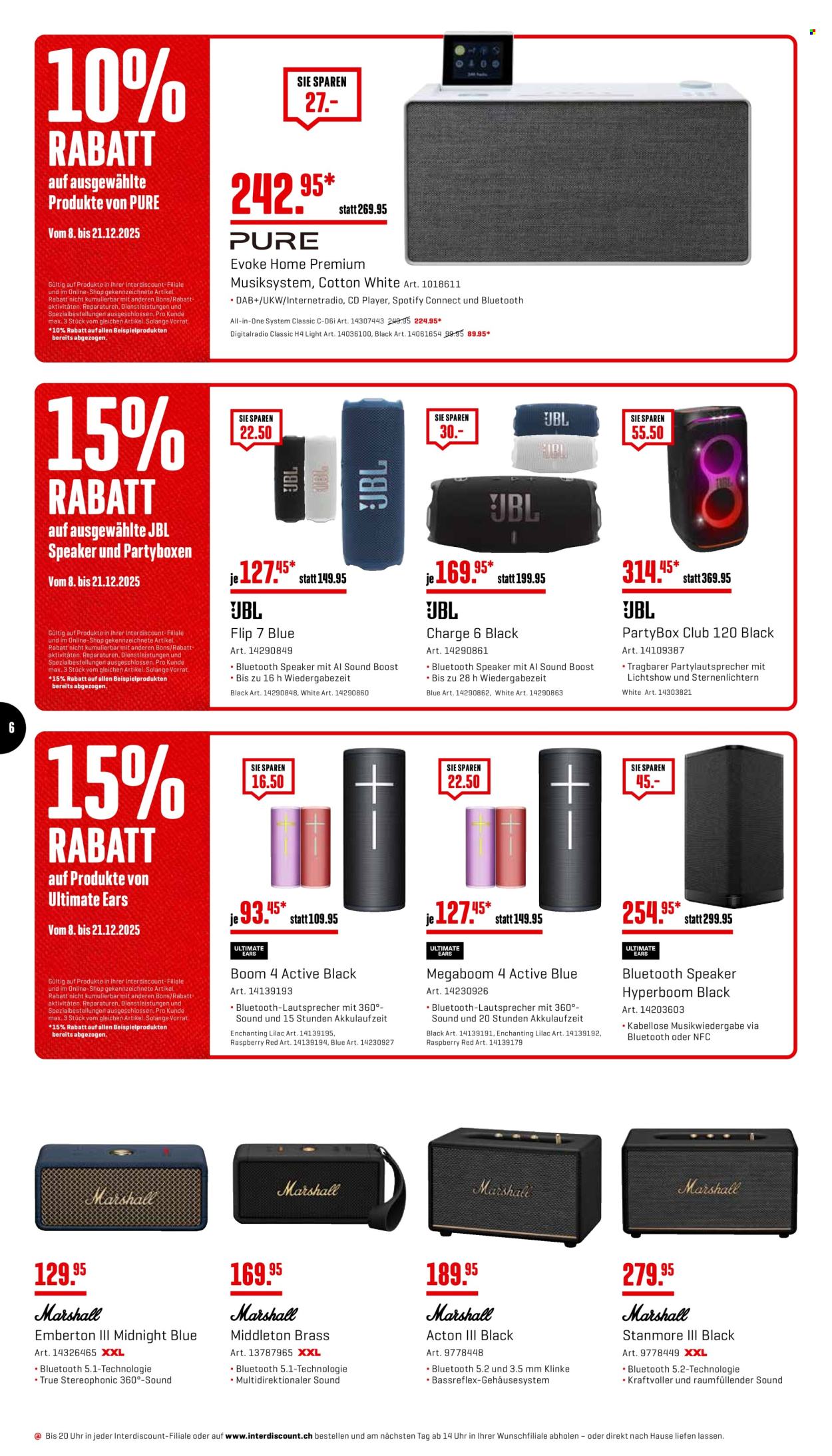 Volantino Interdiscount - 8.12.2025 - 21.12.2025. Pagina 6. Pagina 6