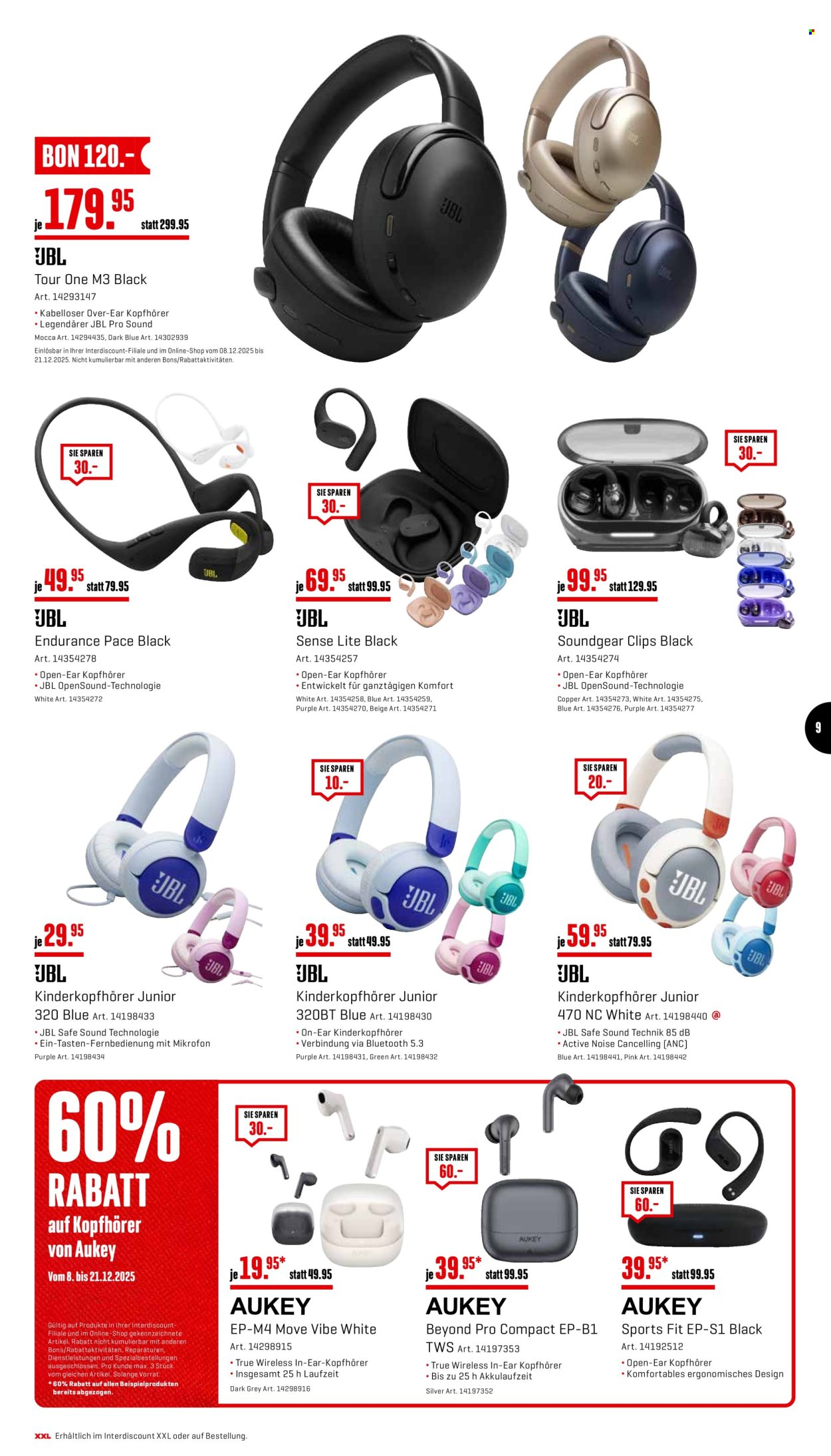 Volantino Interdiscount - 8.12.2025 - 21.12.2025. Pagina 9. Pagina 9