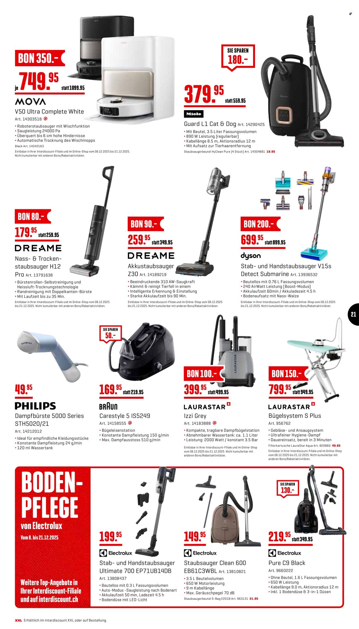 Volantino Interdiscount - 8.12.2025 - 21.12.2025. Pagina 21. Pagina 21