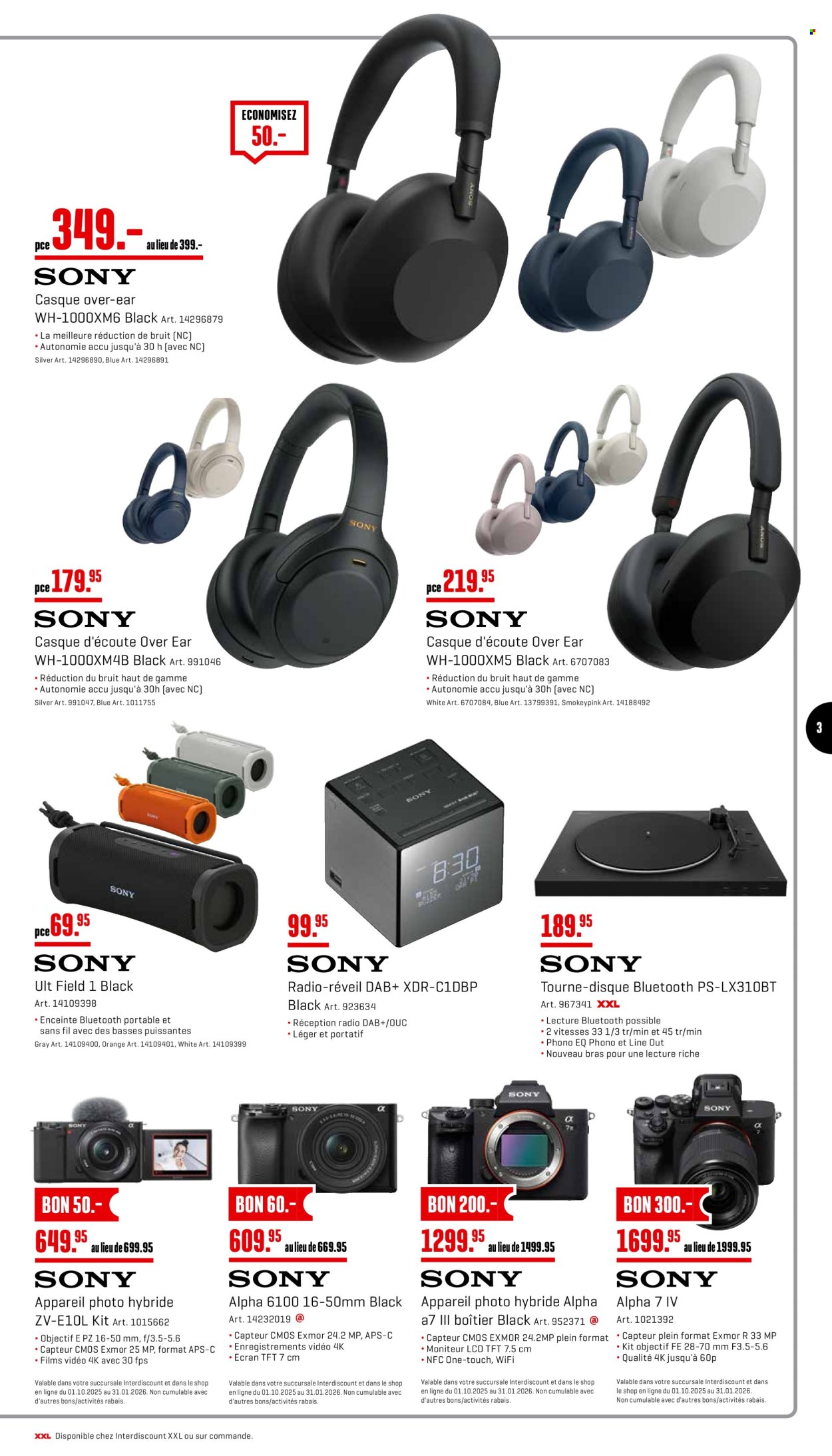 Volantino Interdiscount - 8.12.2025 - 21.12.2025. Pagina 3. Pagina 3