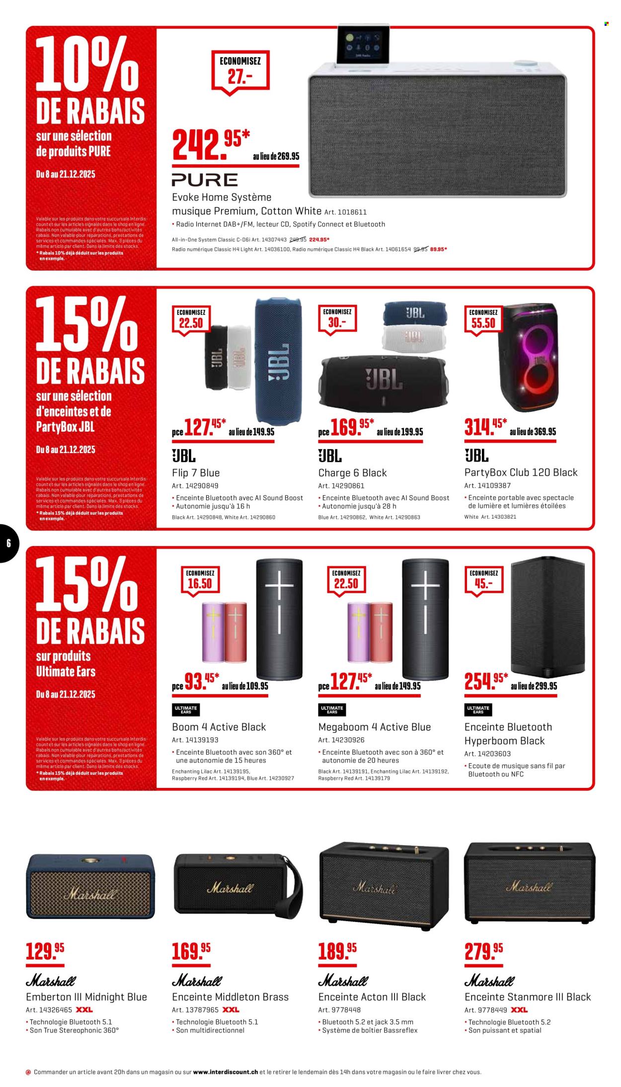 Volantino Interdiscount - 8.12.2025 - 21.12.2025. Pagina 6. Pagina 6