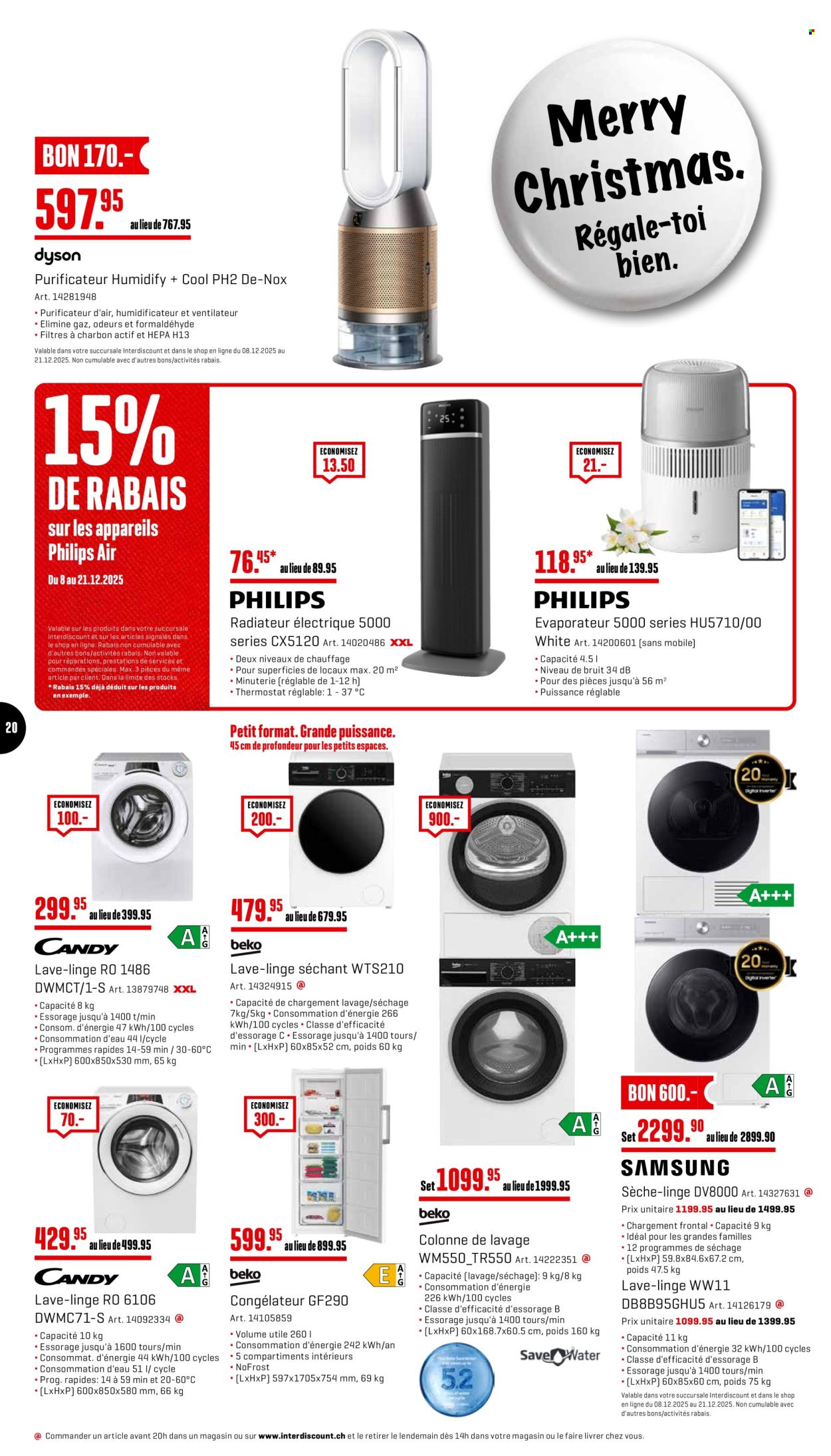 Volantino Interdiscount - 8.12.2025 - 21.12.2025. Pagina 20. Pagina 20