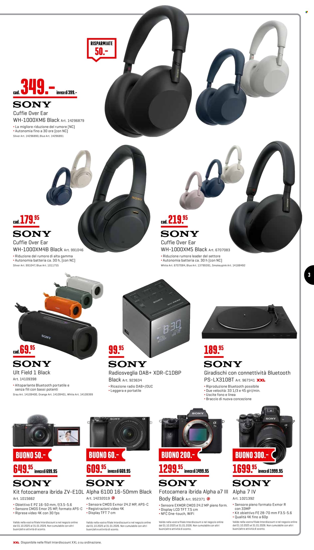 Volantino Interdiscount - 8.12.2025 - 21.12.2025. Pagina 3. Pagina 3