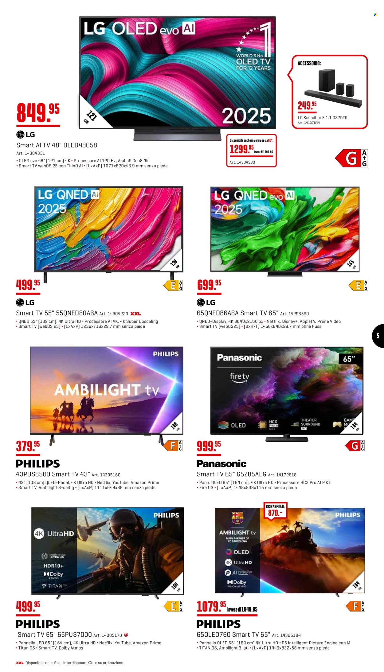 Volantino Interdiscount - 8.12.2025 - 21.12.2025. Pagina 5. Pagina 5