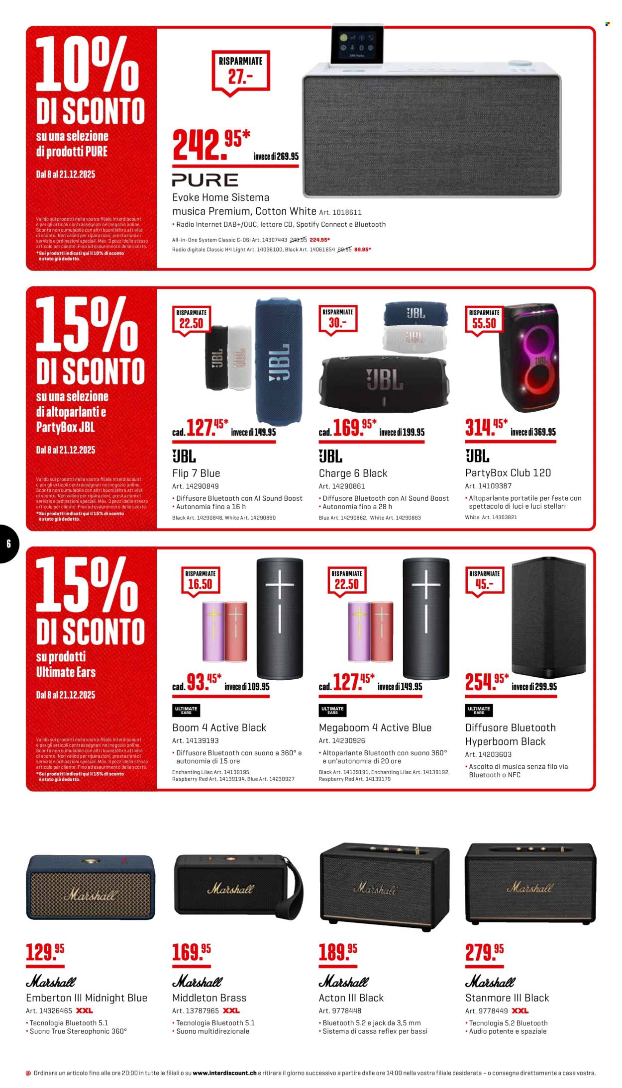 Volantino Interdiscount - 8.12.2025 - 21.12.2025. Pagina 6. Pagina 6