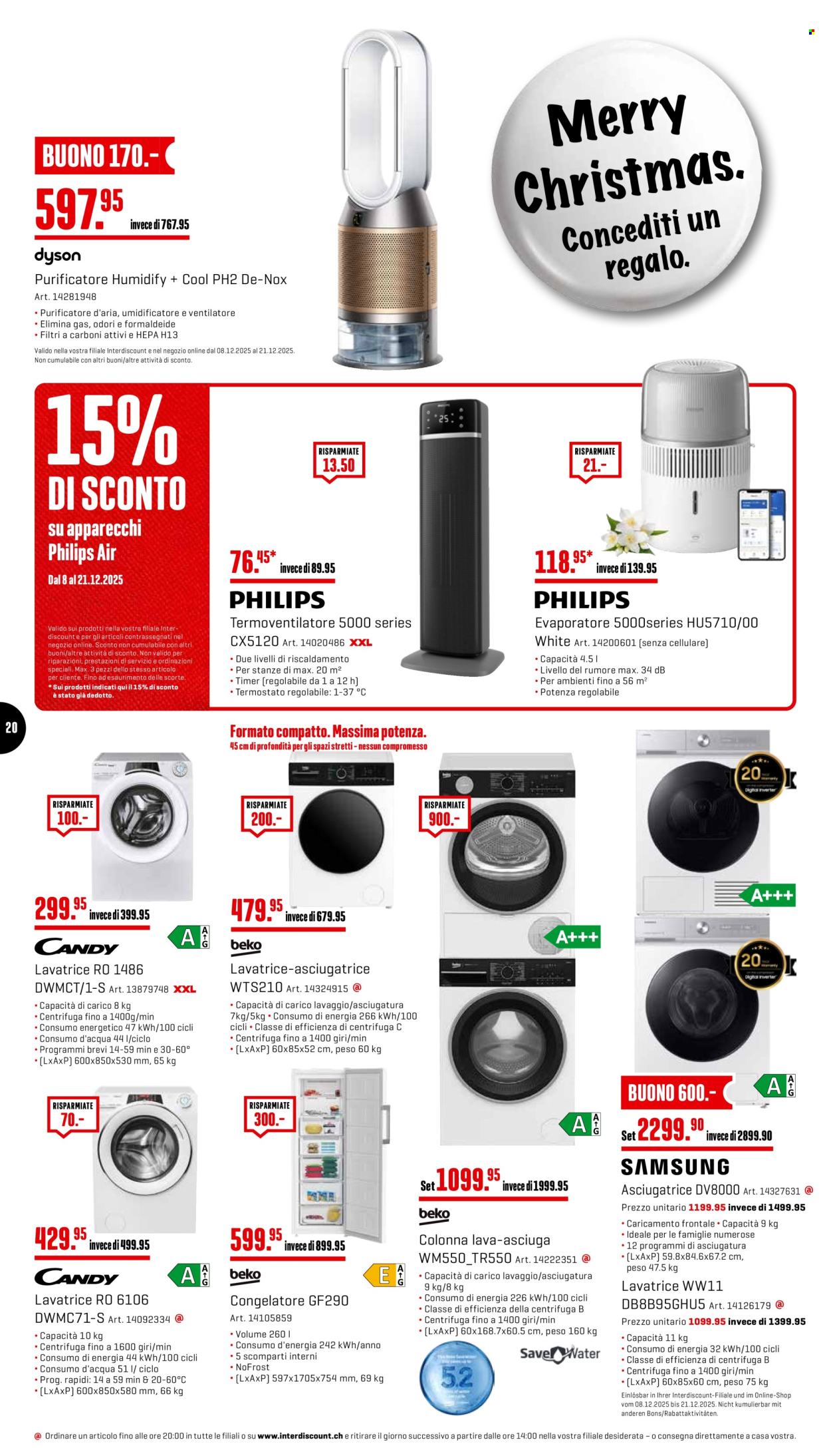 Volantino Interdiscount - 8.12.2025 - 21.12.2025. Pagina 20. Pagina 20