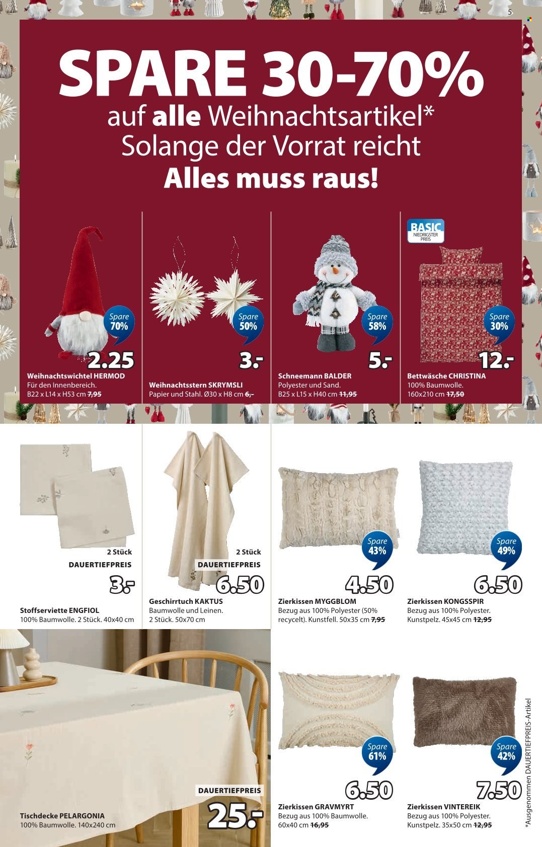 Volantino JYSK - 9.12.2025 - 22.12.2025. Pagina 5. Pagina 5