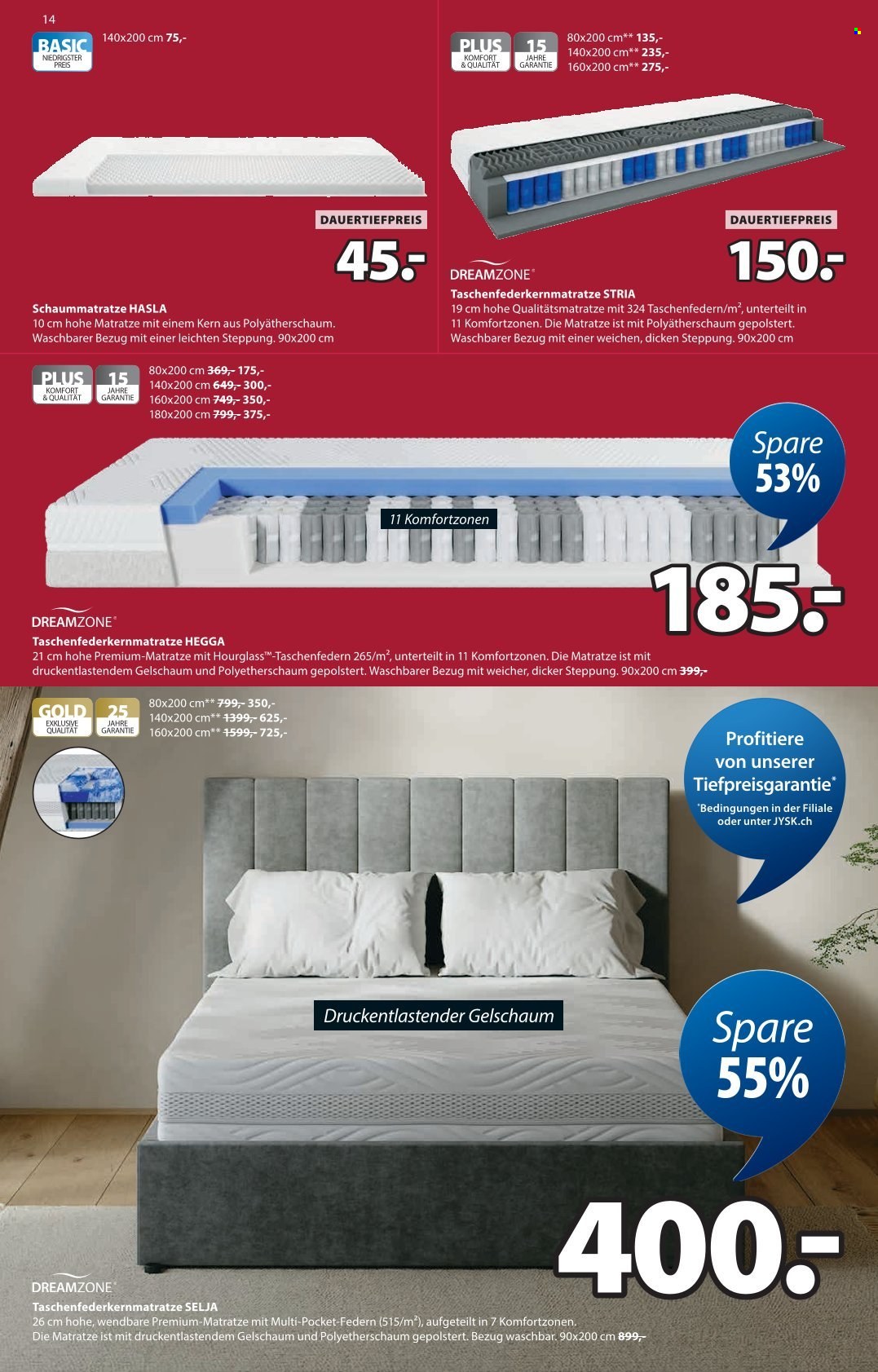 Volantino JYSK - 9.12.2025 - 22.12.2025. Pagina 14. Pagina 14