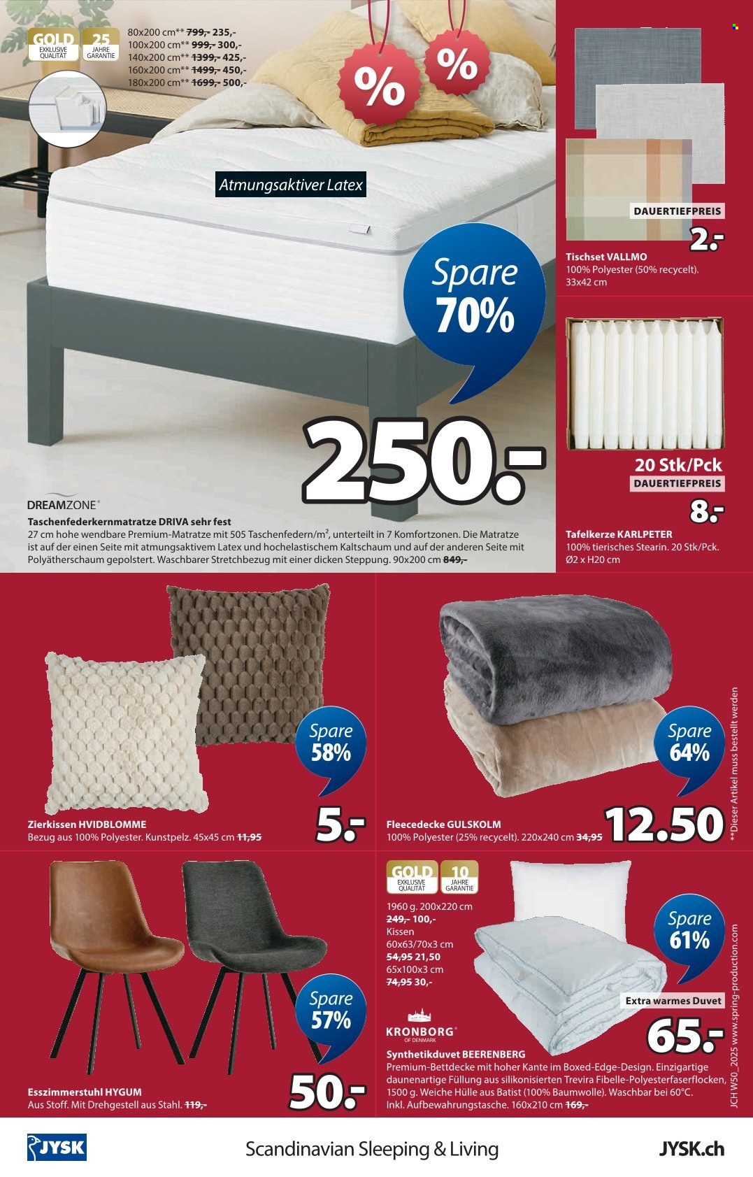 Volantino JYSK - 9.12.2025 - 22.12.2025. Pagina 16. Pagina 16