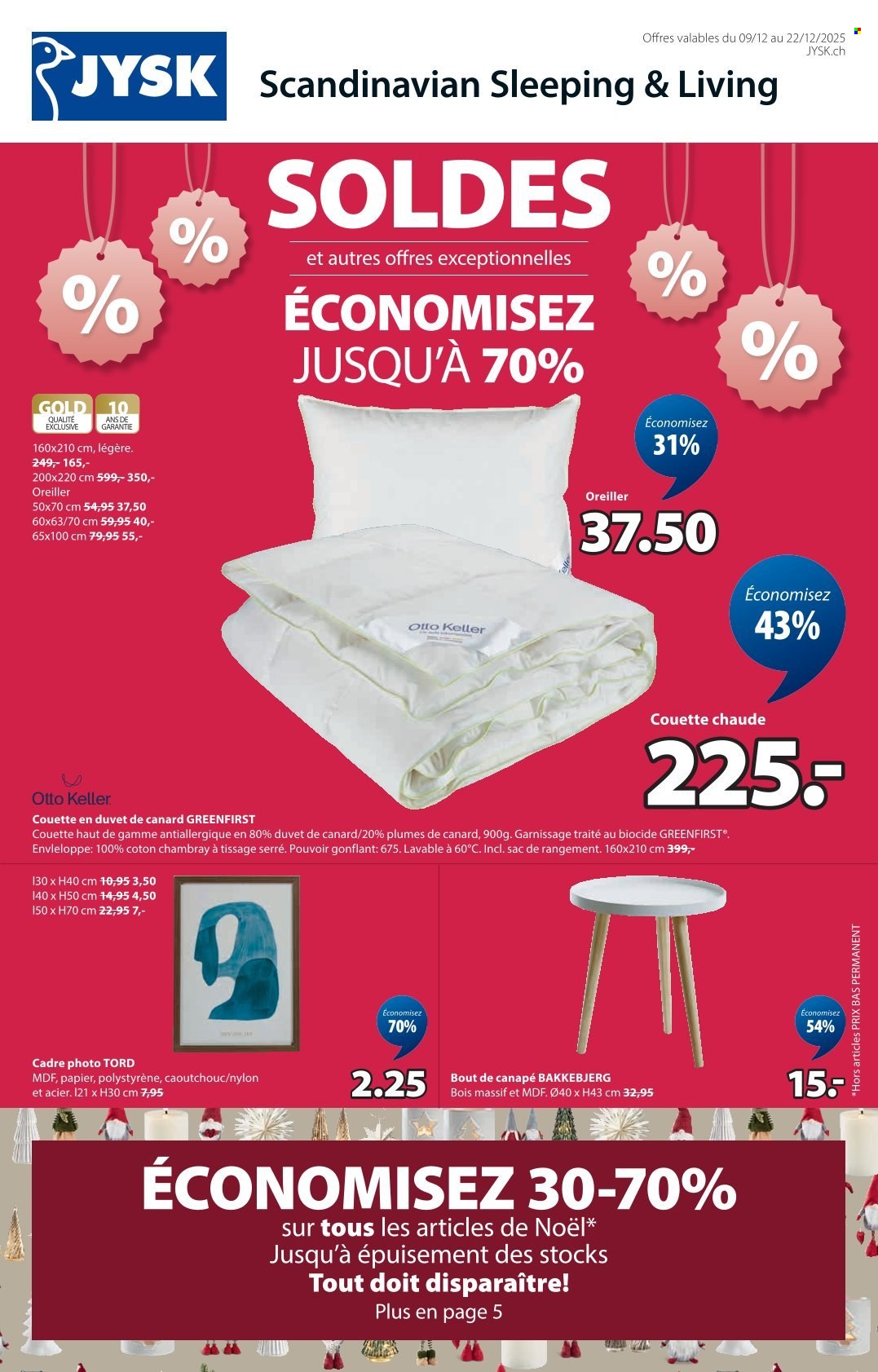 Volantino JYSK - 9.12.2025 - 22.12.2025. Pagina 1. Pagina 1