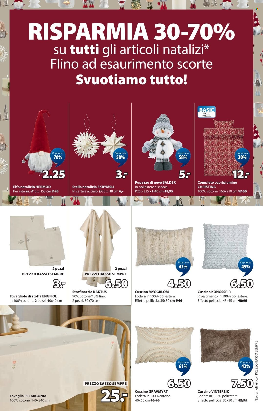 Volantino JYSK - 9.12.2025 - 22.12.2025. Pagina 5. Pagina 5