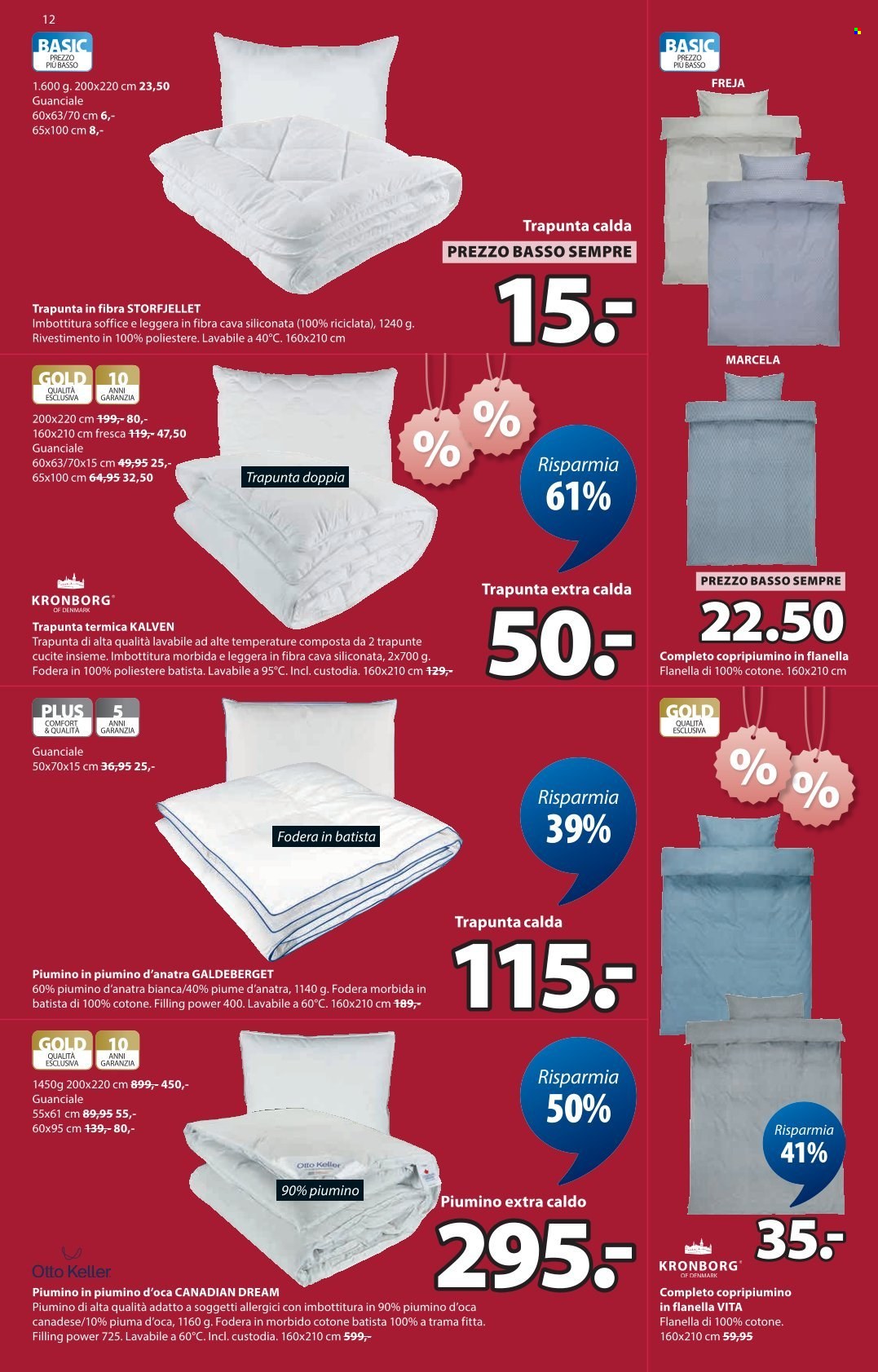 Volantino JYSK - 9.12.2025 - 22.12.2025. Pagina 12. Pagina 12