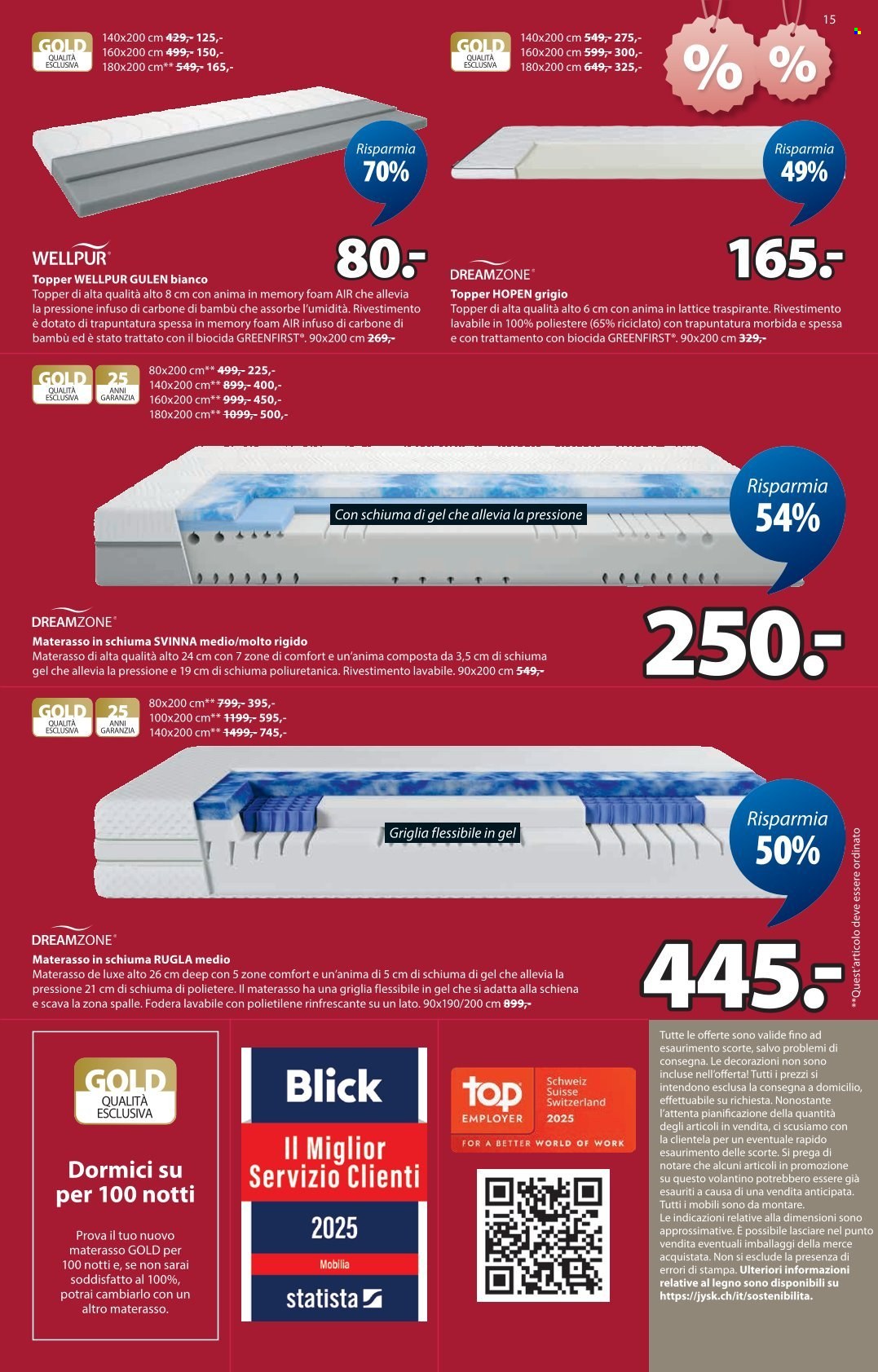 Volantino JYSK - 9.12.2025 - 22.12.2025. Pagina 15. Pagina 15