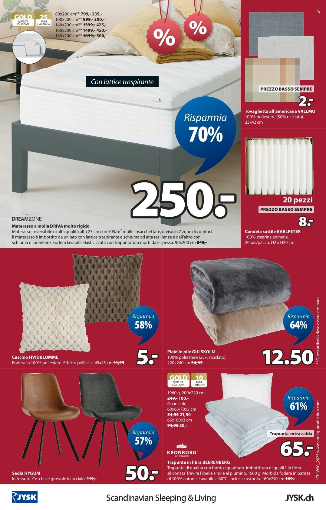 Volantino JYSK - 9.12.2025 - 22.12.2025. Pagina 16. Pagina 16