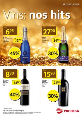 Prodega - Vins: nos hits