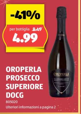 OROPERLA PROSECCO SUPERIORE DOCG