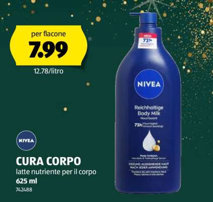 NIVEA CURA CORPO