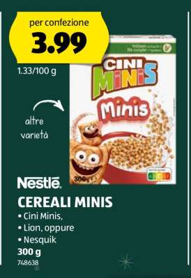 Nestlé Cereali Minis